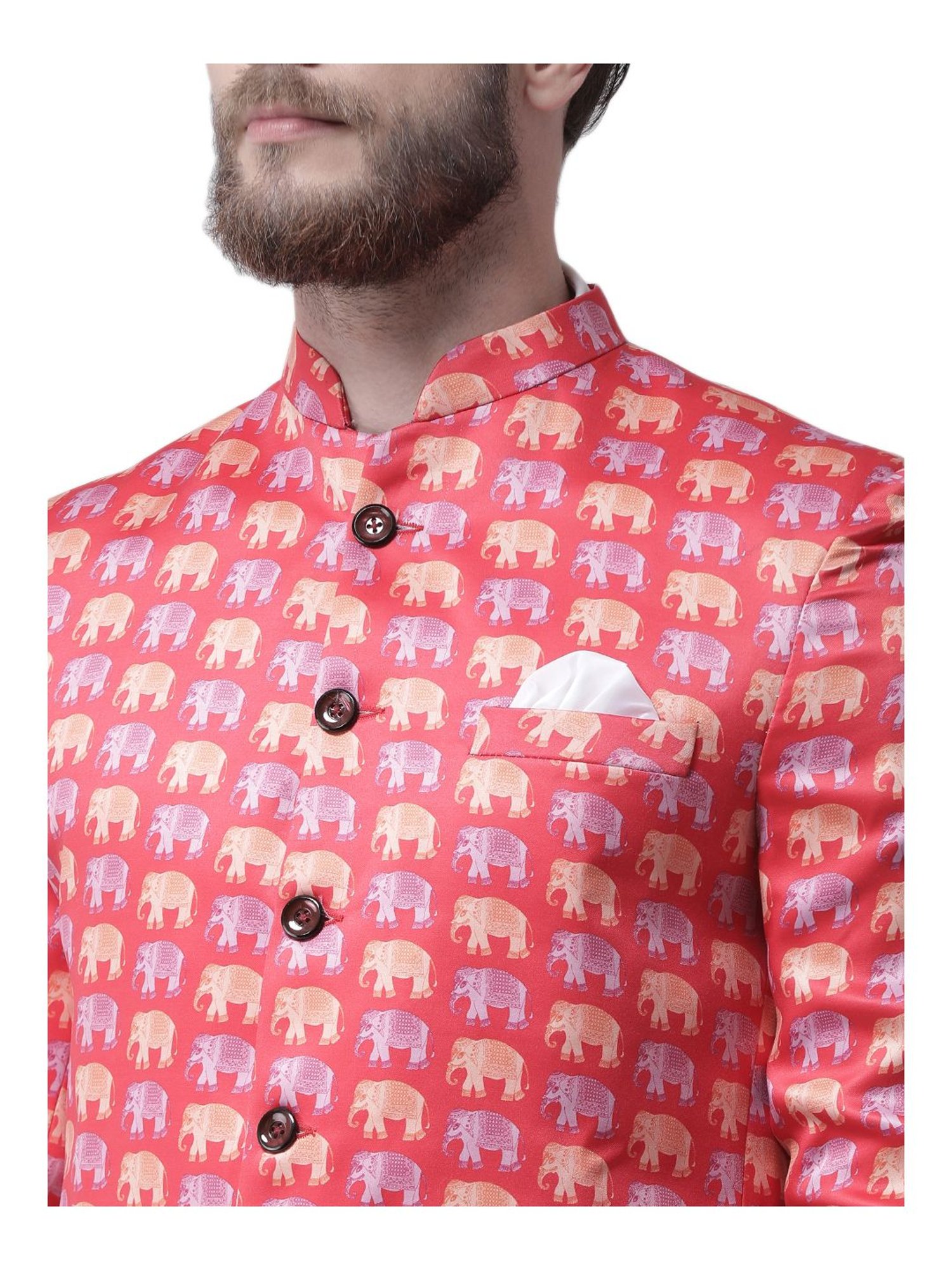 Hang Up Multicolor Regular Fit Printed Blazer