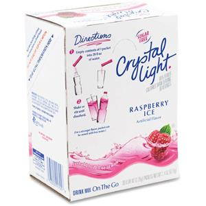 Kraft Crystal Light On-The-Go Raspberry Mix Sticks