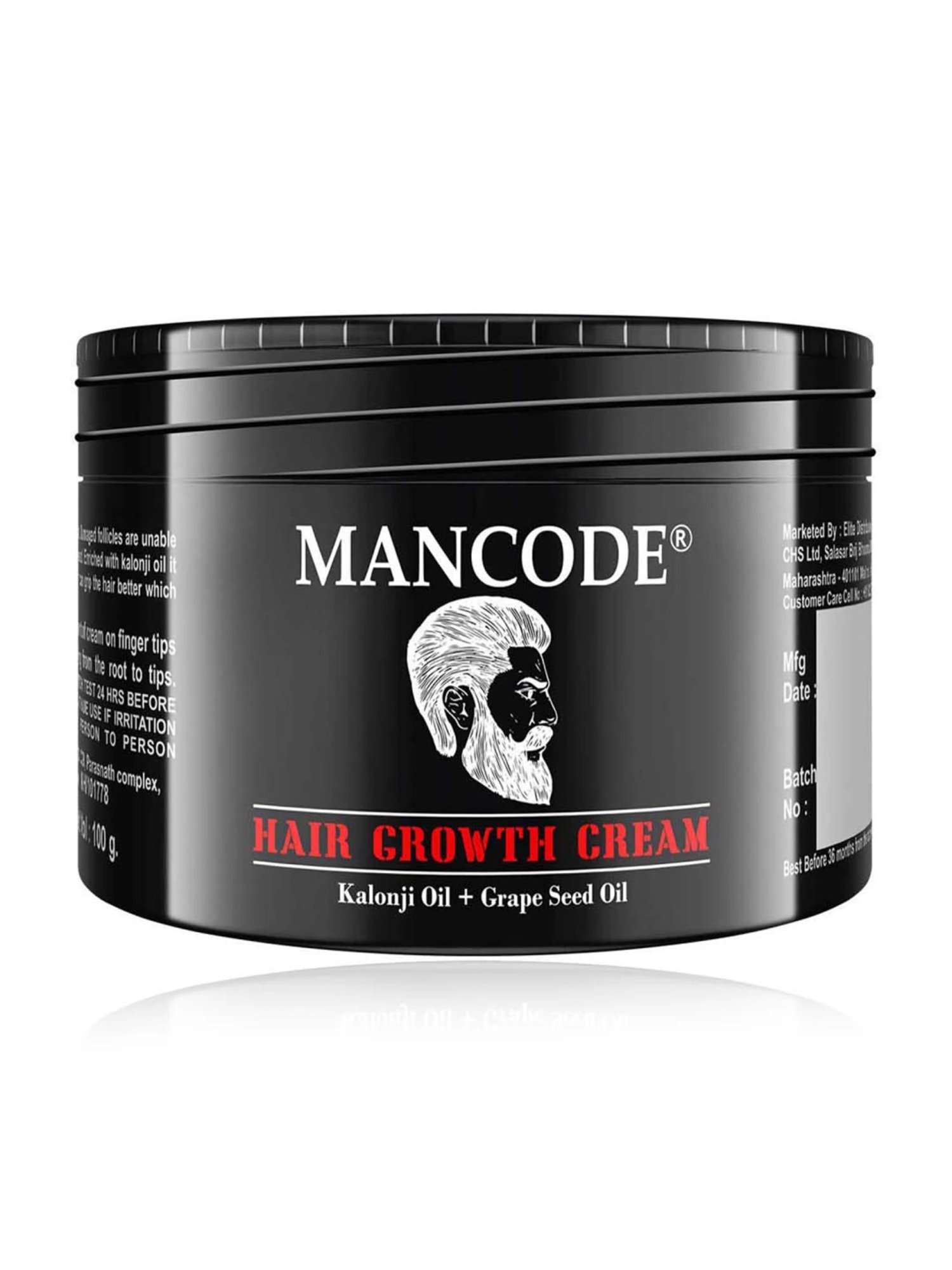 Mancode Hair Growth Cream - 100 gm