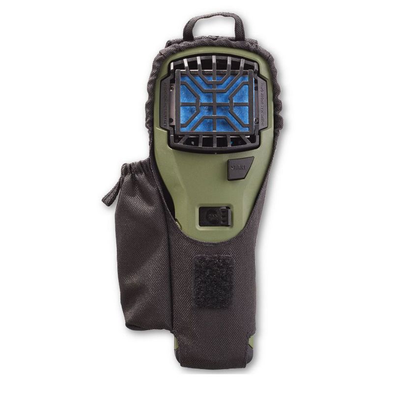 Thermacell Holster for MR300 and MR450 Portable Mosquito Repeller, Black Ballistic Nylon with Refill Storage Pockets, Elastic Closure
