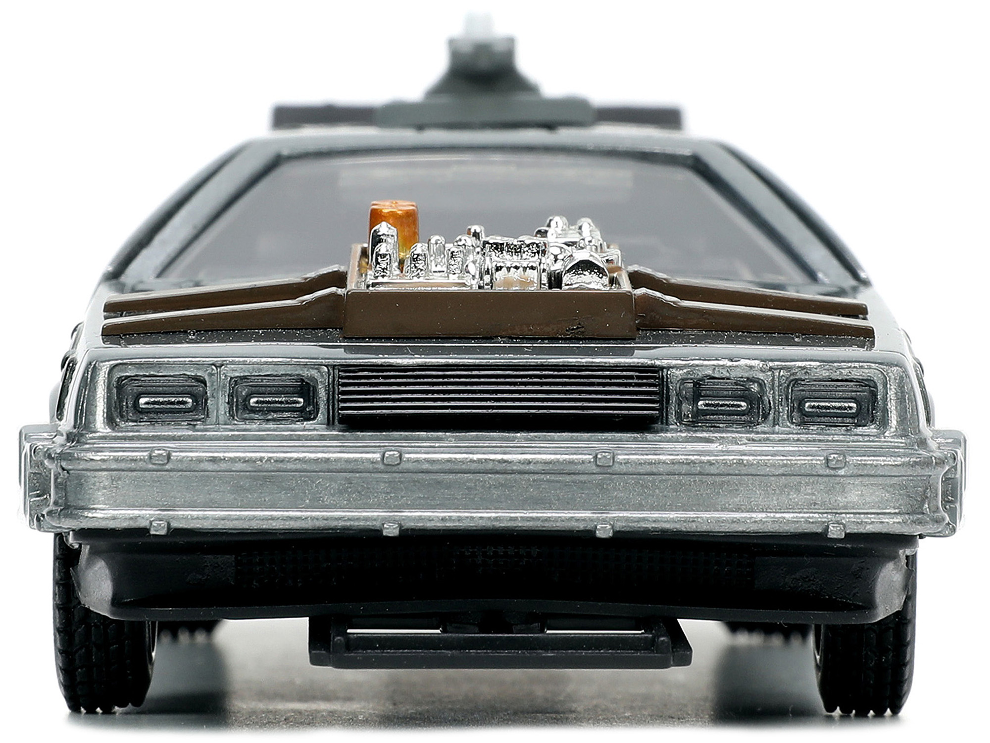 DMC DeLorean Time Machine with Doc Brown Figure "Back to the Future" (1985) Movie Diecast Model Car by Corgi