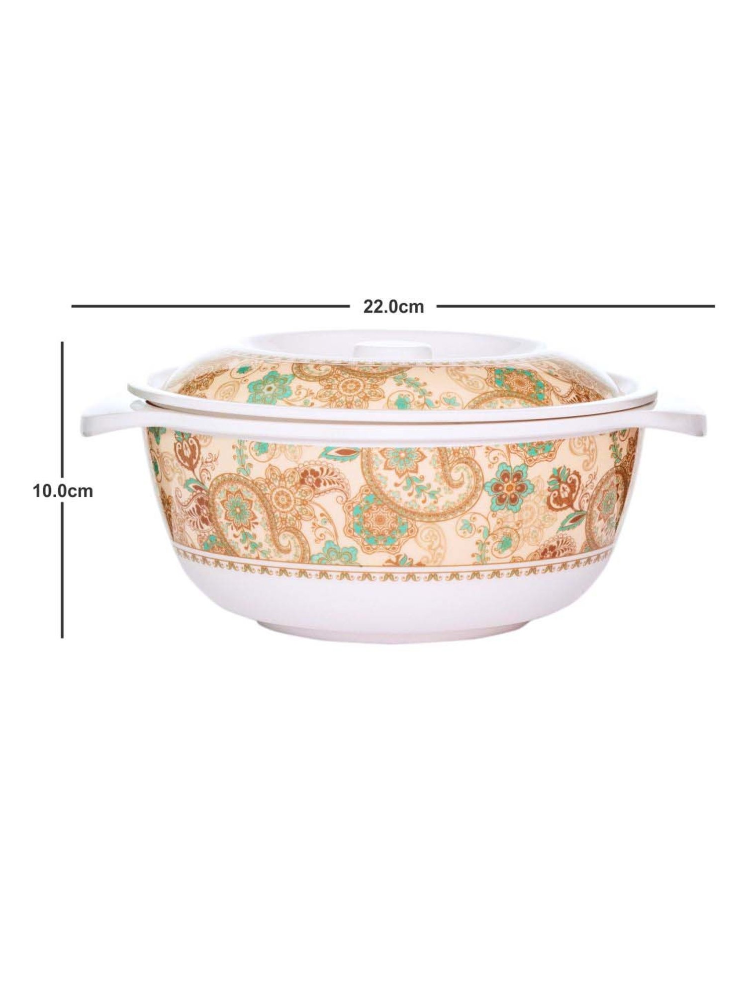 Nirlon Gas Compatible Aluminium Casserole with Bakelite Handle - 2.6 L