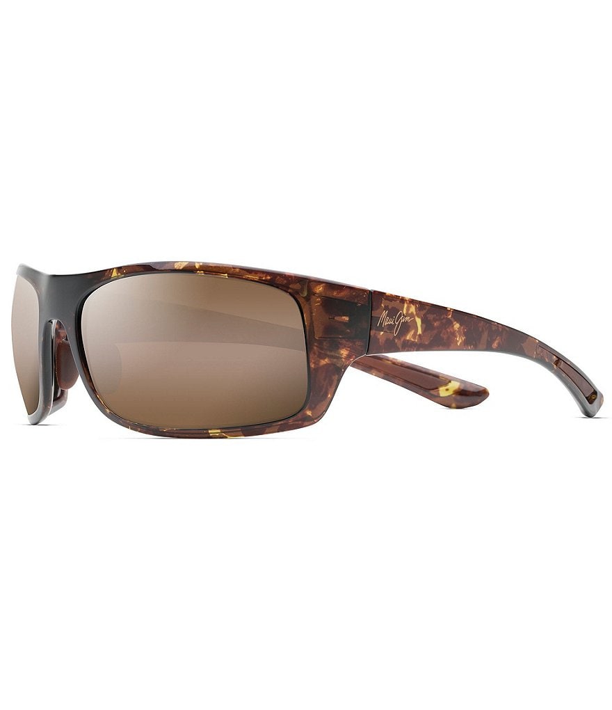 Maui Jim Big Wave PolarizedPlus2&reg; Wrap 67mm Sunglasses