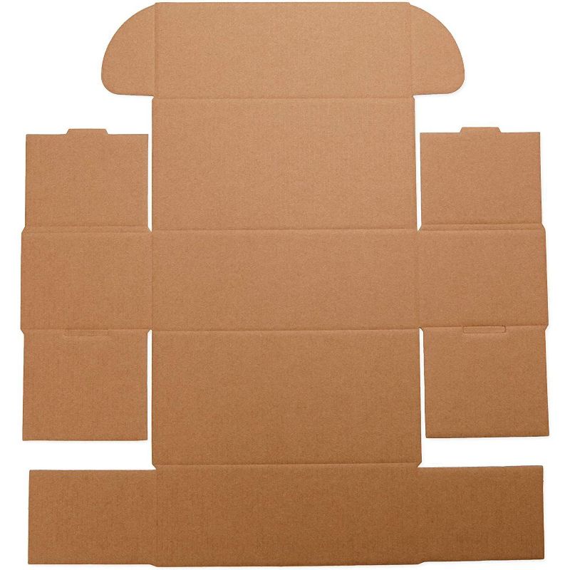 Stockroom Plus 60-Pack White Kraft Corrugated Mailer, Small Shipping Boxes Mailing Box (8 x 4 x 3 in)