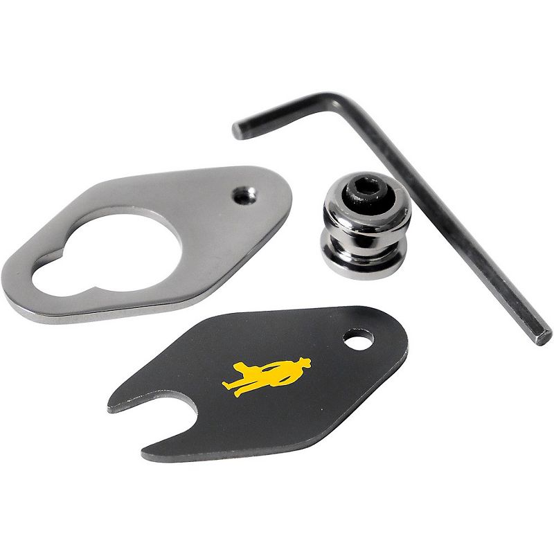 Music Nomad Acousti-Lok Strap Lock Adapter for Taylor Guitars With 9-Volt Expression System Battery Box