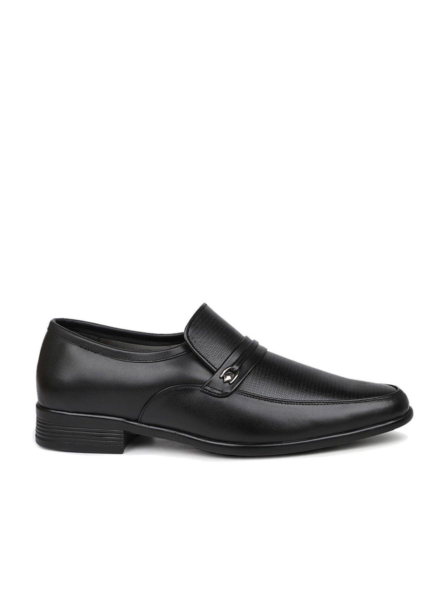 Privo by Inc.5 Men's Black Formal Loafers