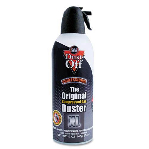 Disposable Compressed Air Duster, 12 oz Can