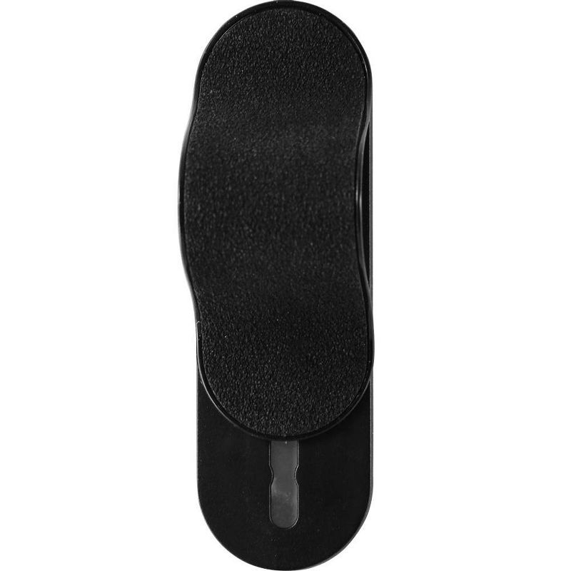 Phone Fin Finger Grip Suede - Black