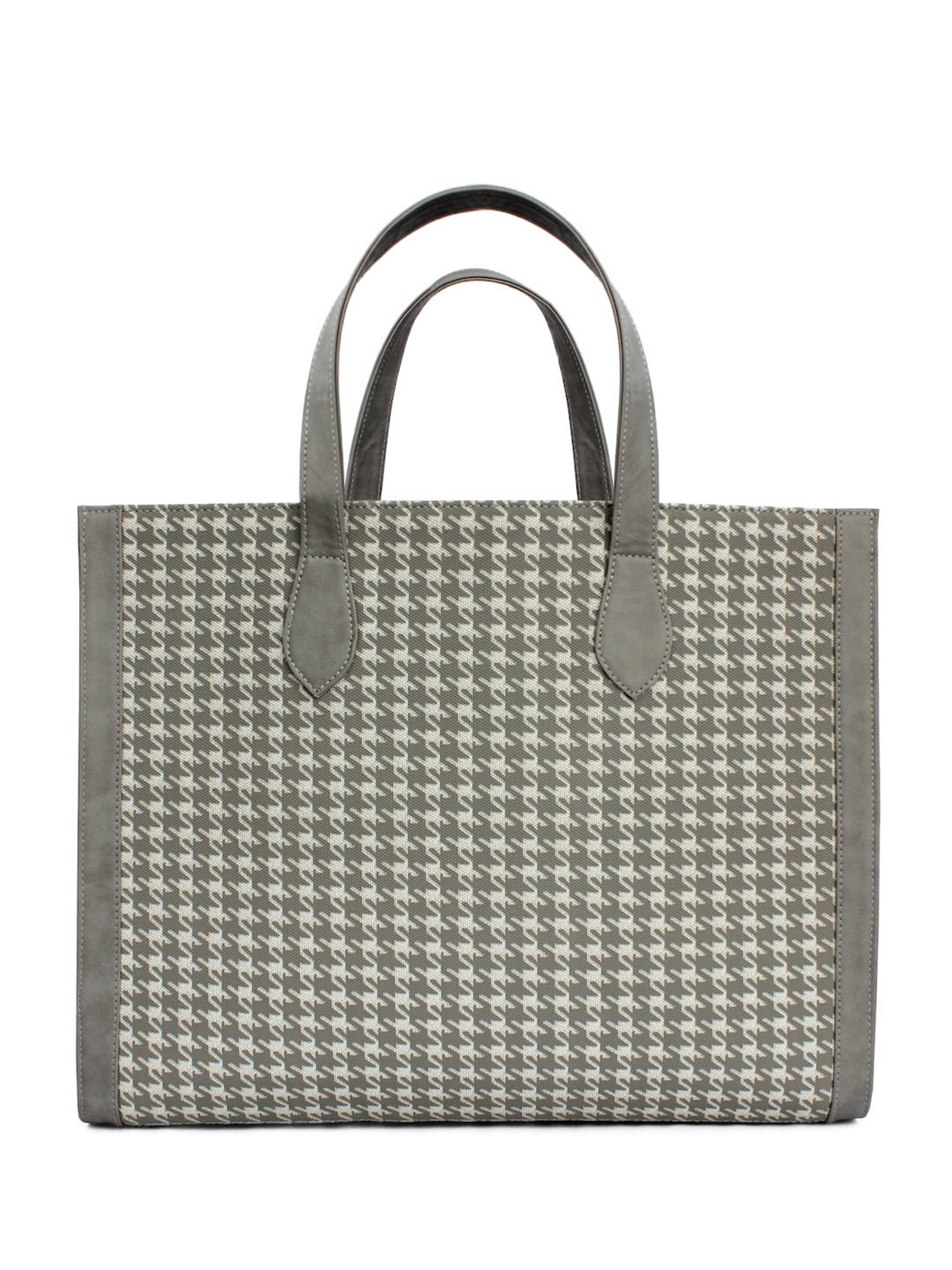 Modern Myth Cosmic Grey Printed Large Tote Bag