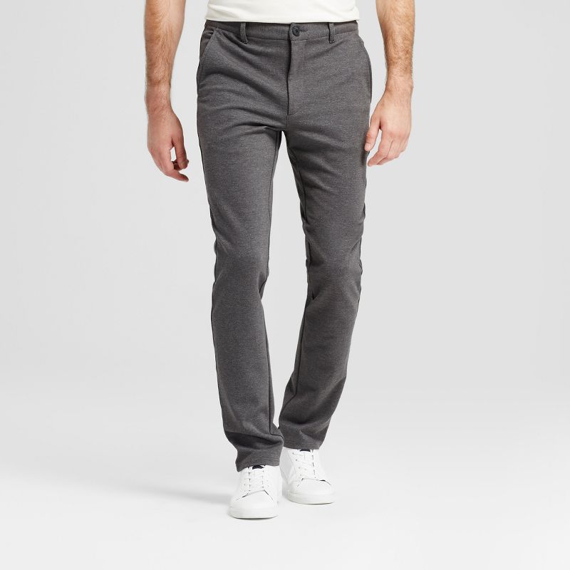 Men's Knit Trousers - Goodfellow & Co™ Gray 36x32