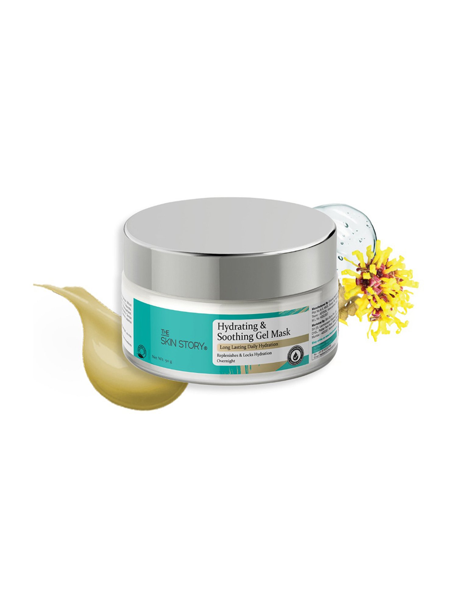 The Skin Story Witch Hazel Hydrating & Soothing Gel Mask - 50 gm