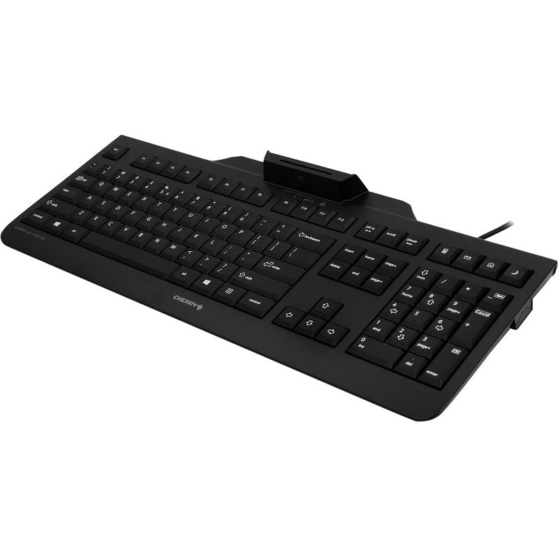 CHERRY KC 1000 SC Security Keyboard, Black (JK-A0100EU-2)