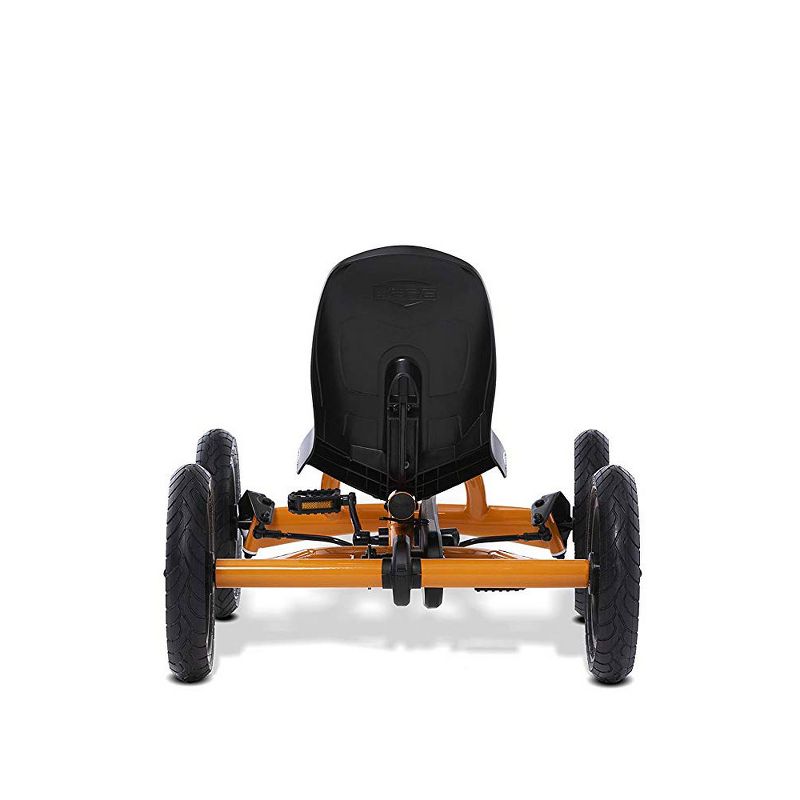 BERG Toys Buddy Kids Toddler Safe Pedal 4 Wheel Go Kart Toy, Orange