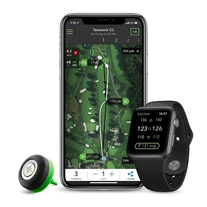 Caddie Smart Sensors Featuring Golf's First-Ever A.I. Powered GPS Rangefinder
