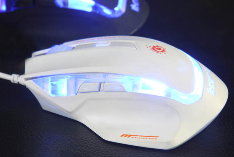 NEW 6D SunSonny Top Pandinus Imperator III 6 Buttons X3 Optical Usb Gaming Mouse Mice BLACK