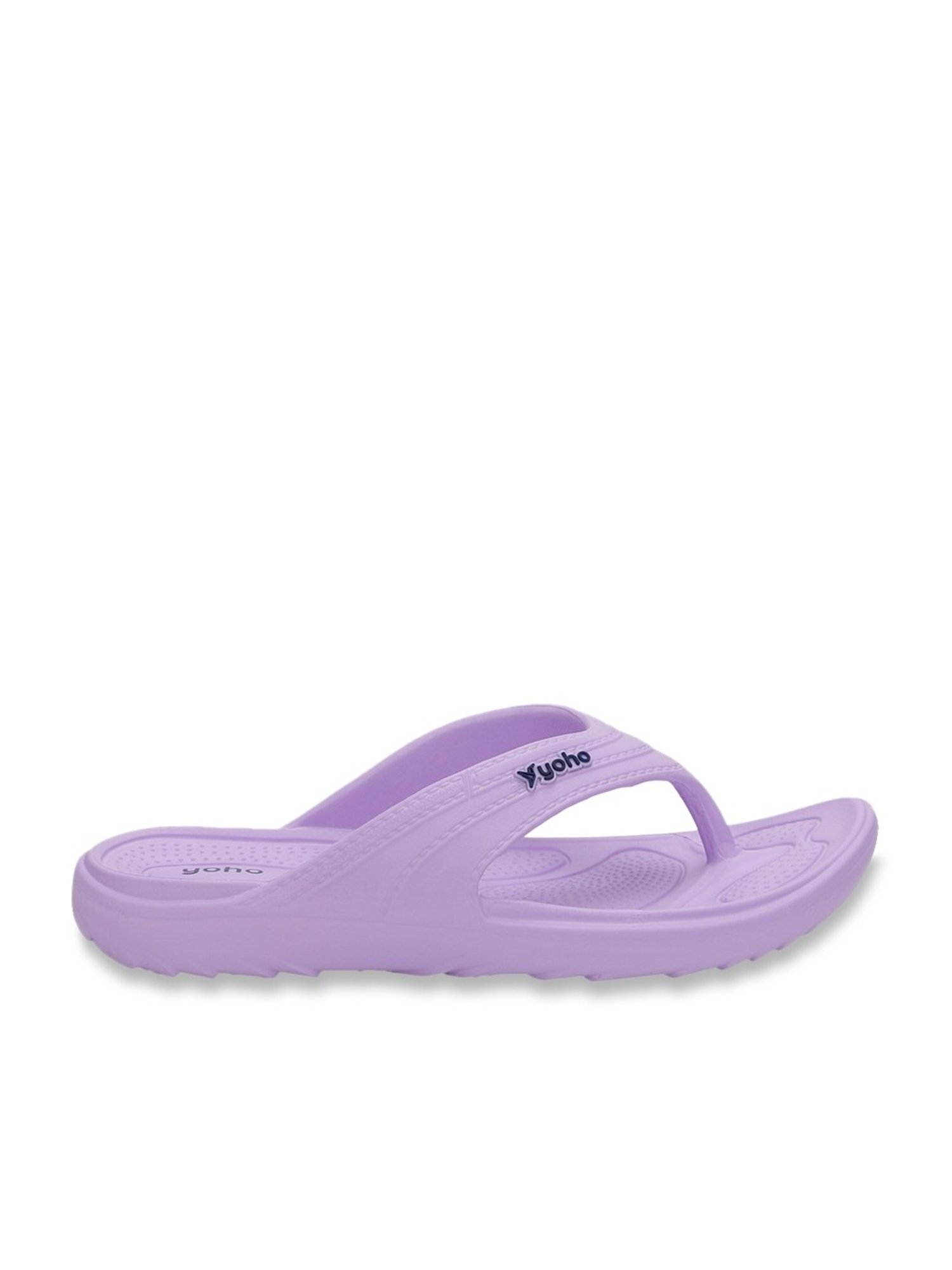 Yoho Women's Accupressure Drizzle Lavender Flip Flops