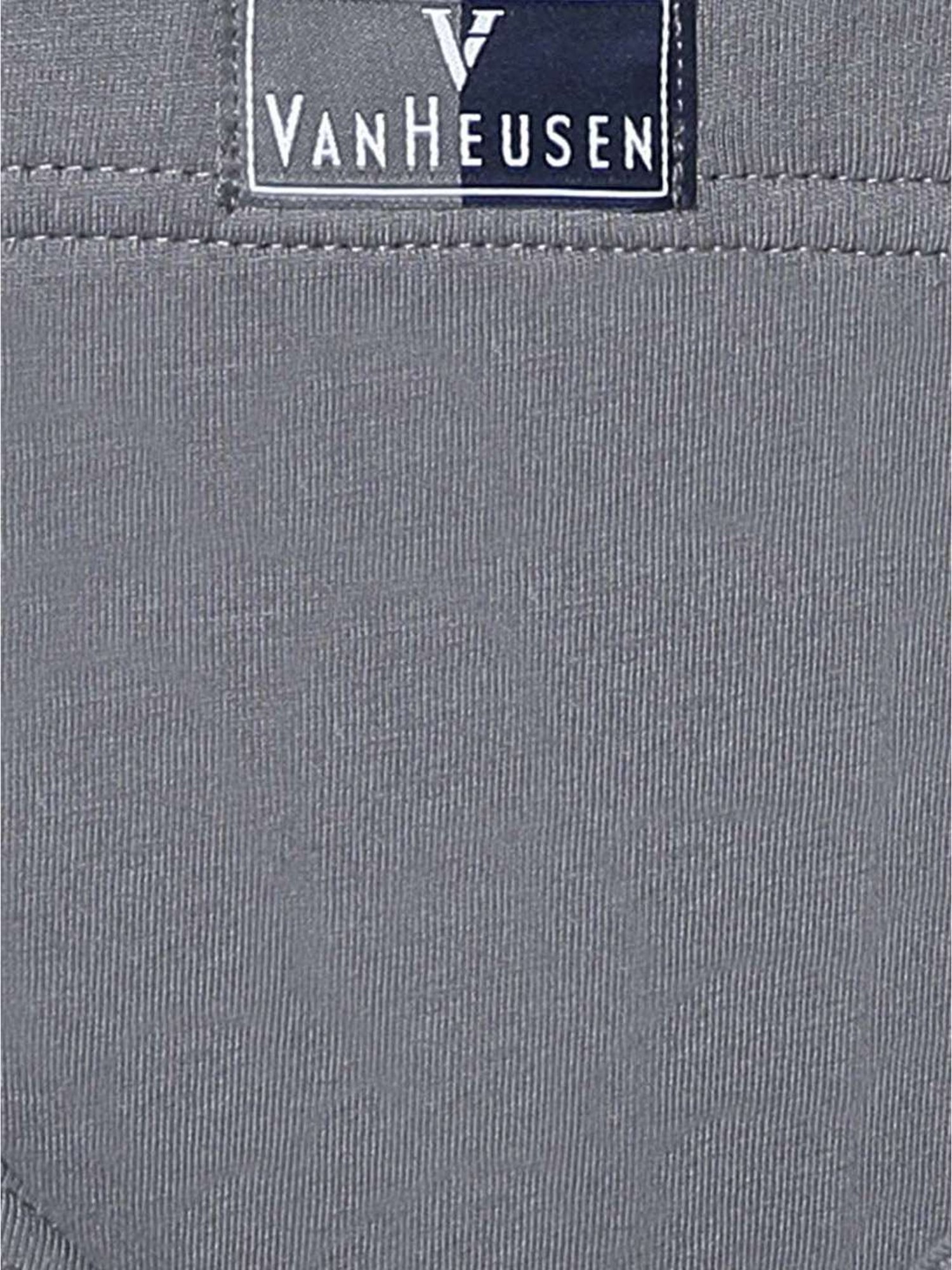 Van Heusen Regular Fit Anti Bacterial Colour Fresh Solid Briefs - Pack of 2 - Quite Shade