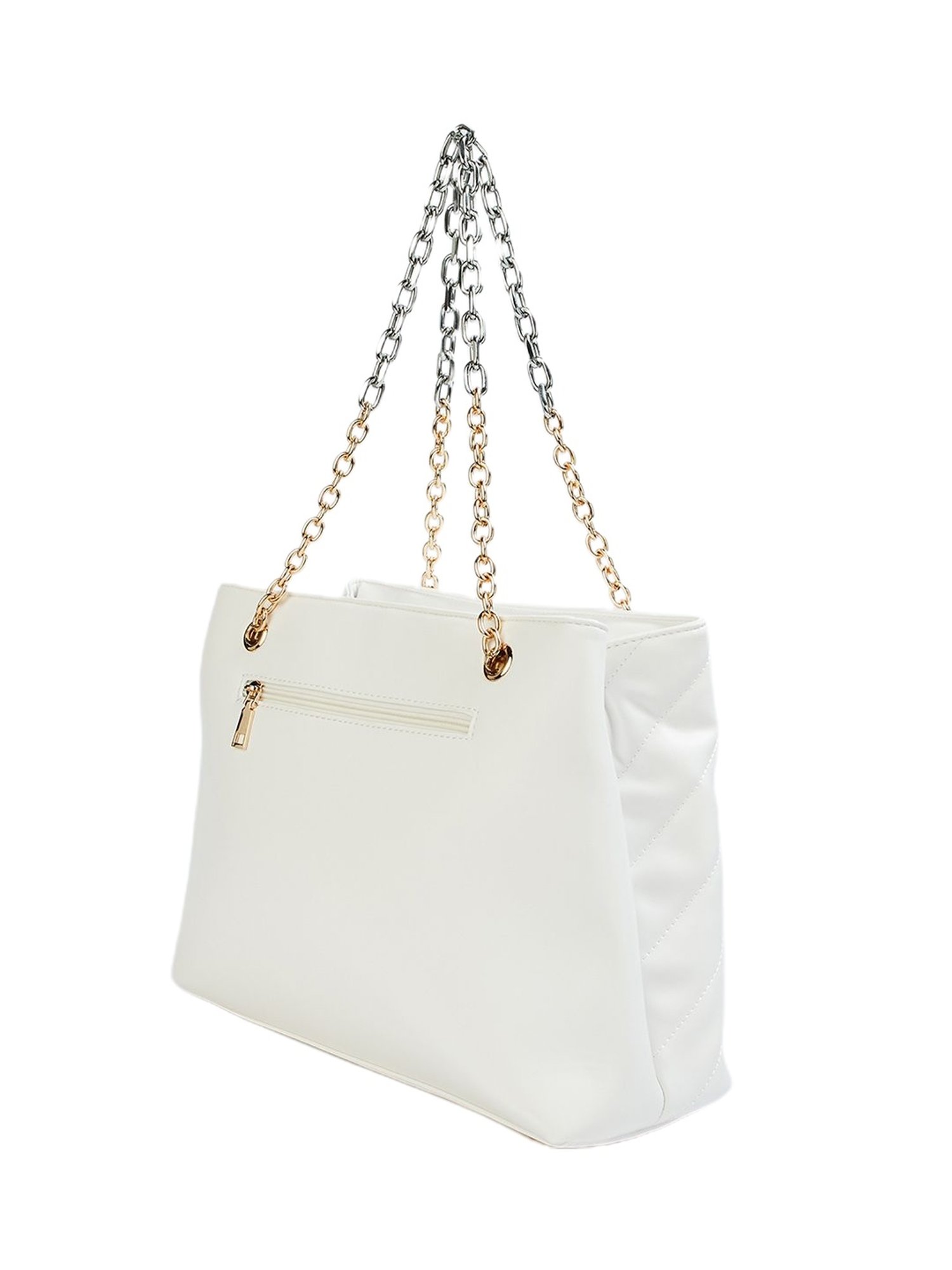 Code by Lifestyle White Shoulder Bag