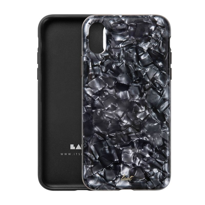 LAUT Apple iPhone XR Pearl Case - Black