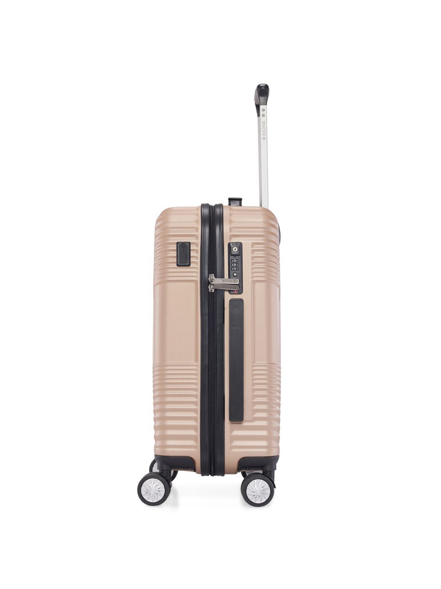 Baomi Retro Roam Light Brown Hard 22" Cabin Luggage