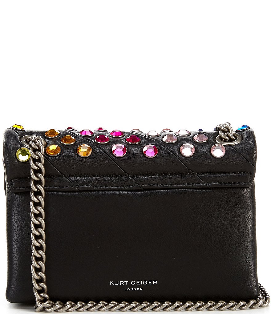 Thacker Le Pouch Snake Ring Handles Crossbody Bag