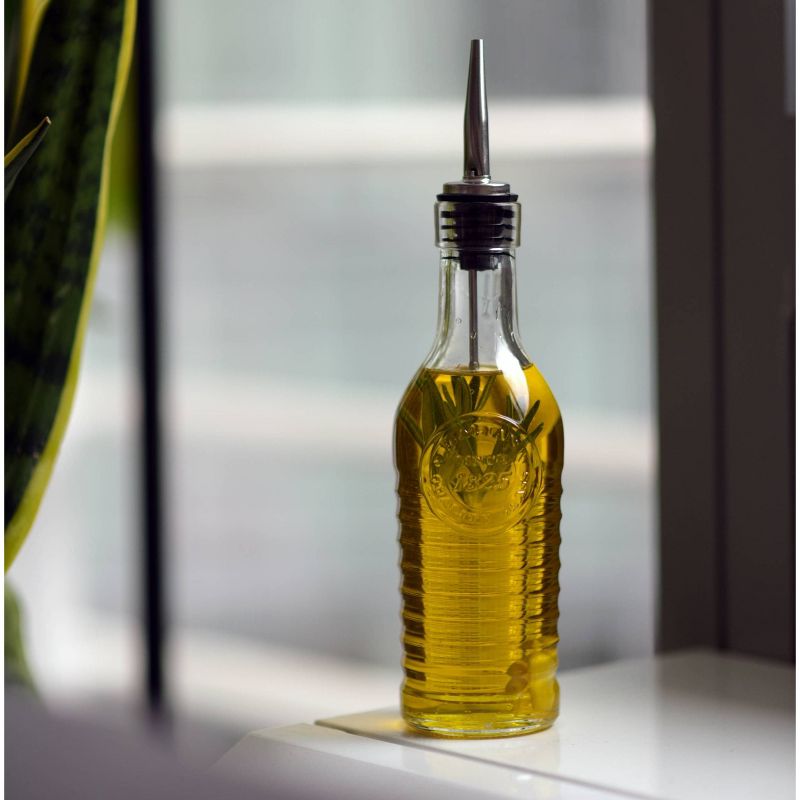 Bormioli Rocco Officina 1825 Oil Bottle 9oz with Pourer