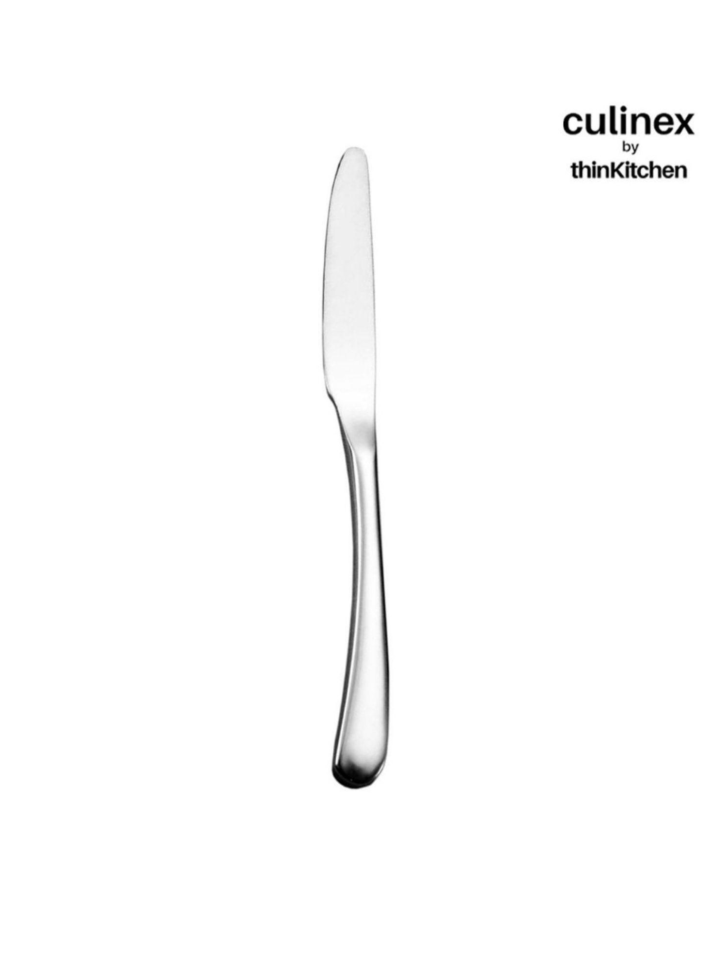 Culinex by thinKitchen Dora Silver Stainless Steel Mirror Finish All Purpose Knife (Set of 2)