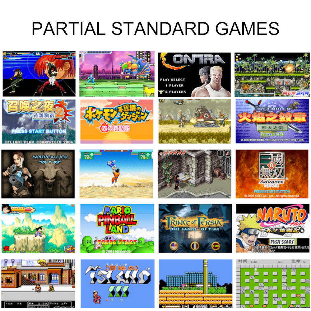 Handheld Retro Game Console 32 Bit 4.3" 8GB Built in 10000 games Portable PSP Game Dual Joystick with Camera X6