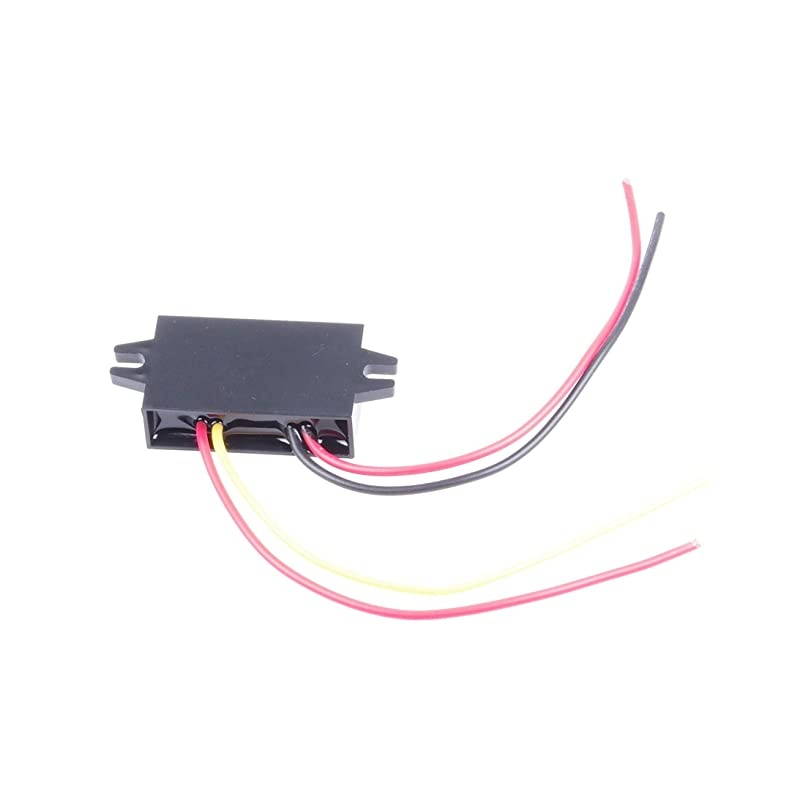 DCDC 12V to 5V 3A 15W StepDown Power Supply Module Car Power Converter Module Synchronous Buck OverTemperature OverCurrent Short Circuit Protection Suitable DC 5V 3A