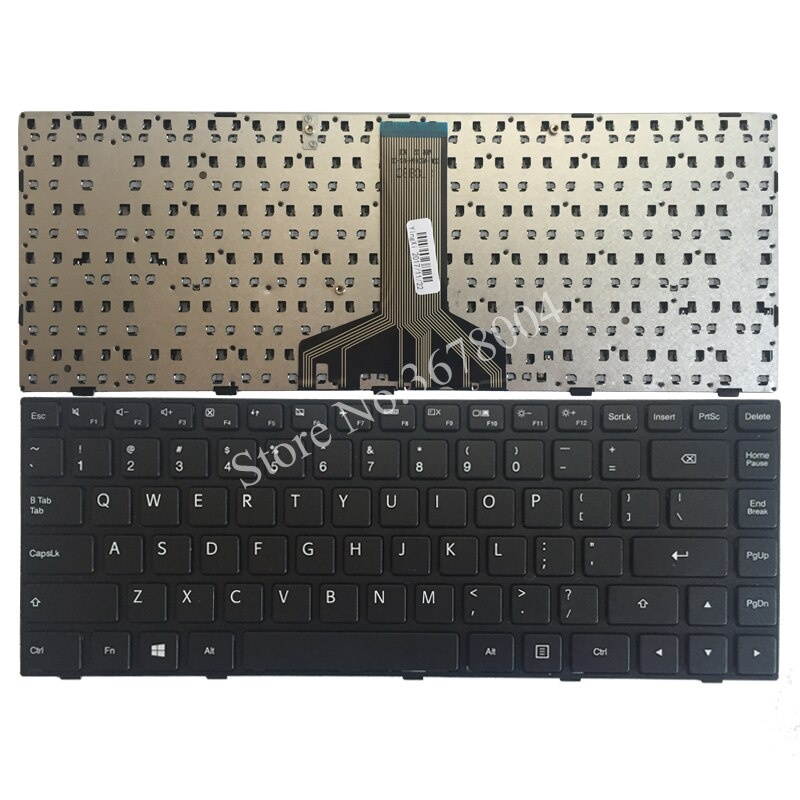 New US keyboard For Lenovo 100-14 100-14IBD English laptop keyboard black