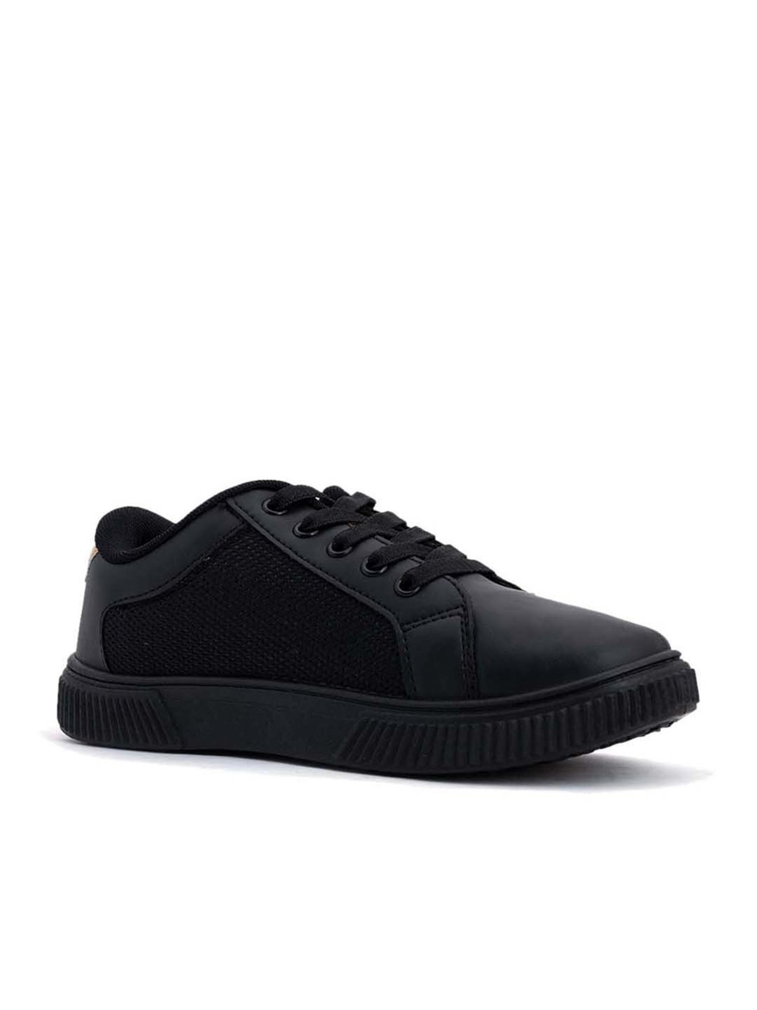 Pro by Khadim's Women's Black Sneakers