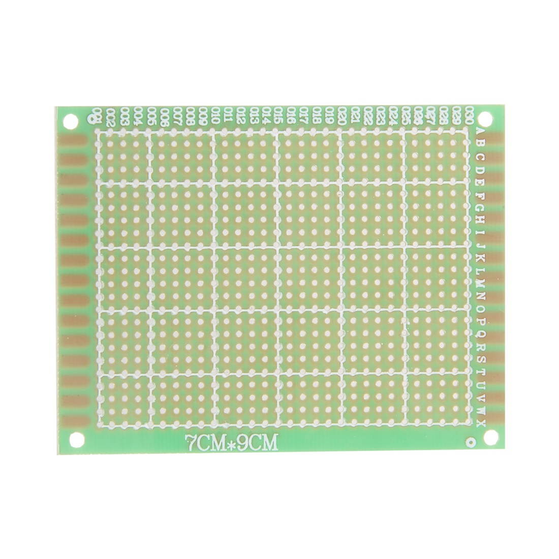 Global Bargains 7x9cm Single Sided Universal Printed Circuit Board for DIY Soldering Green 5pcs