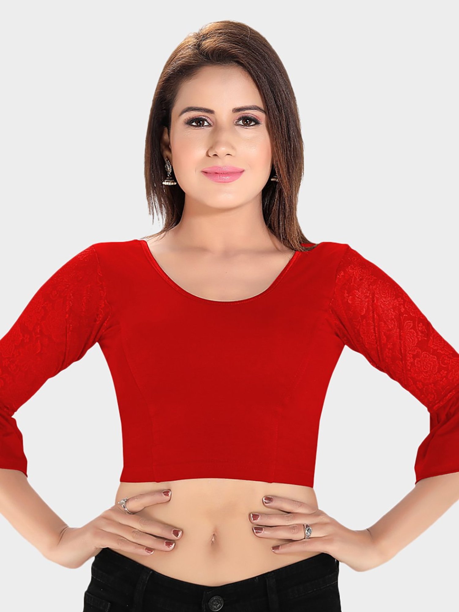 Salwar Studio Red Blouse