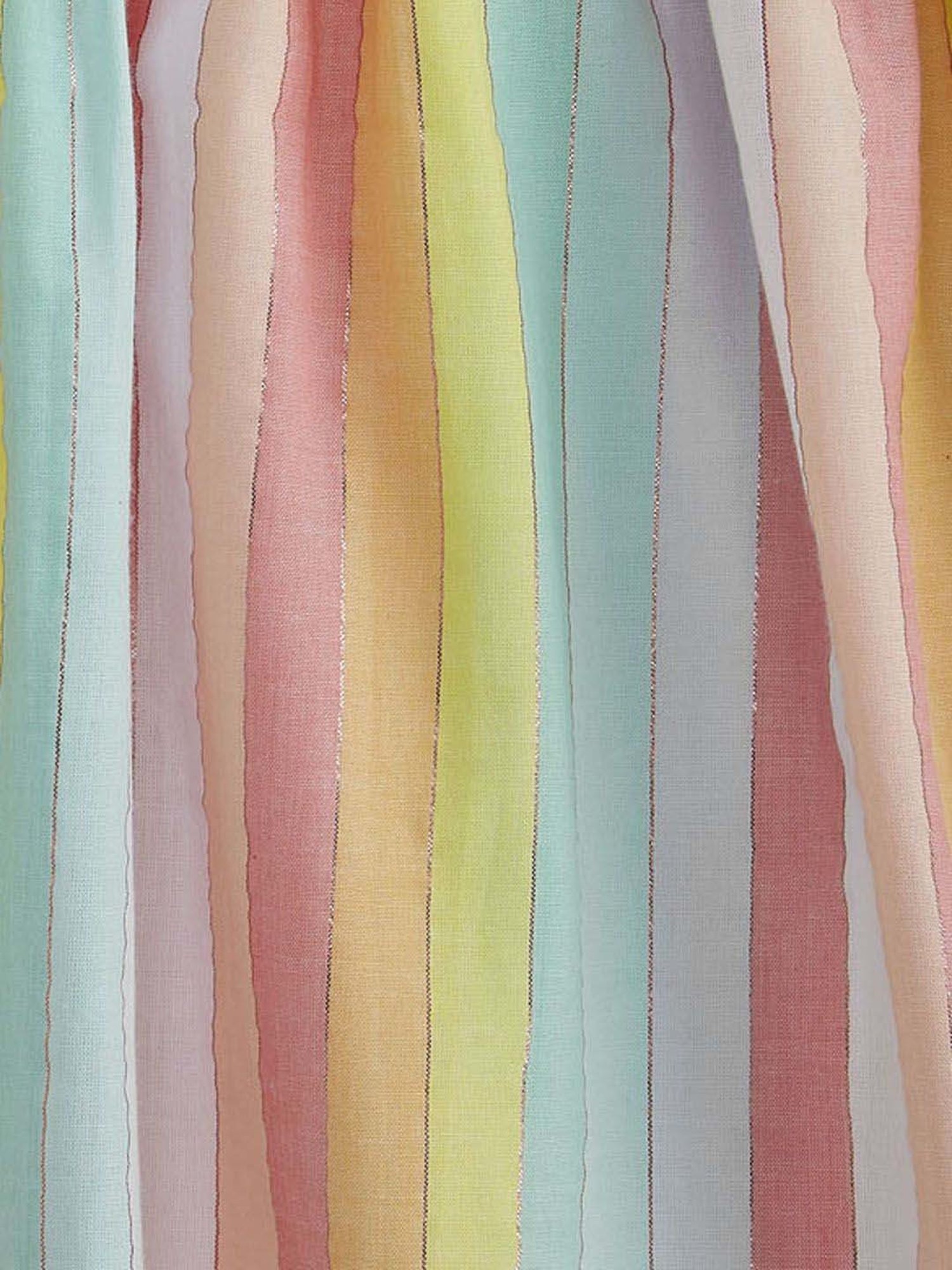 Pantaloons Junior Multicolor Cotton Striped Dress