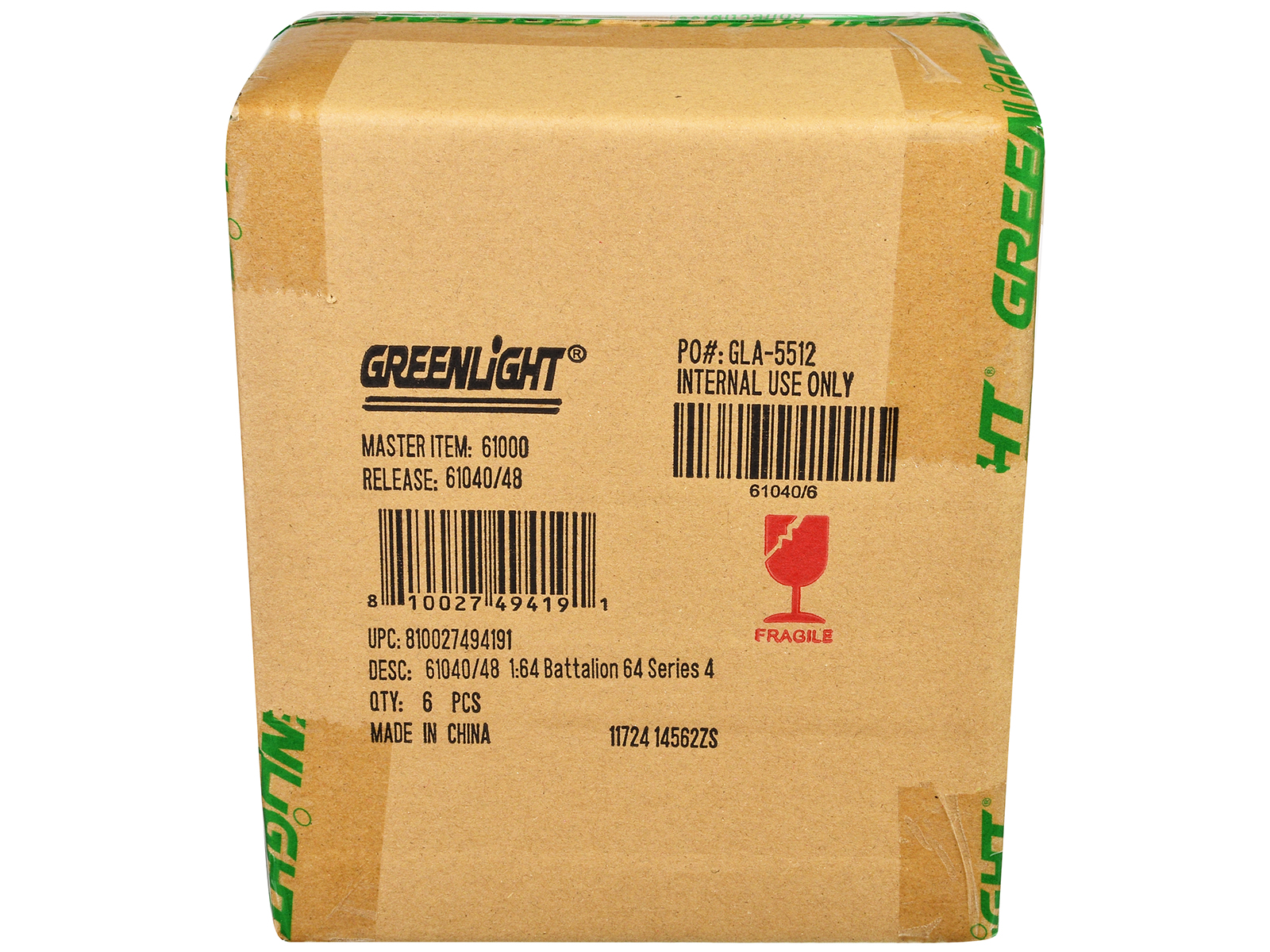 "Military" Set A of 6 pieces 2024 Release 1 Limited Edition Diecast Models by Johnny Lightning