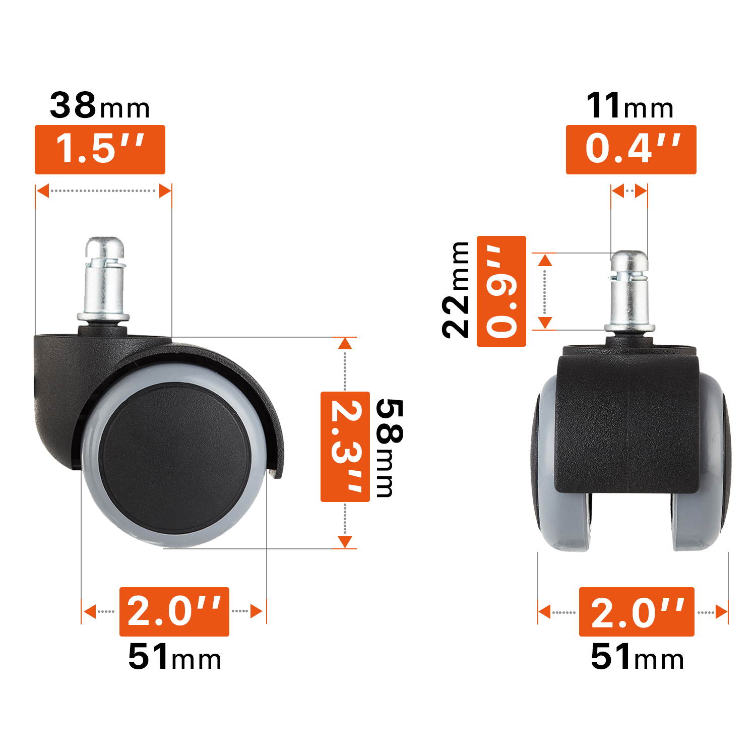 RESPAWN Sidewinder Gaming Chair, PU Leather, in Rage Red (RSP-125-RED)