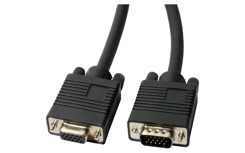 25ft VGA Monitor Extension Cable - HD15 M/F