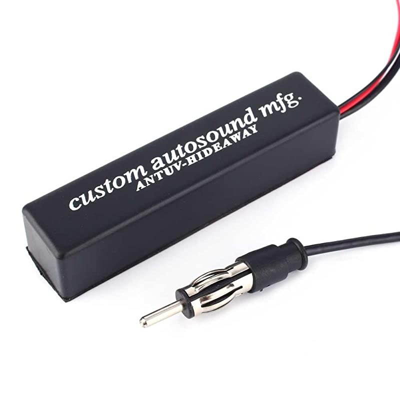 Universal Car Radio Antenna,AM/FM Electronic Radio Antenna with Stereo Radio and Hidden Antenna