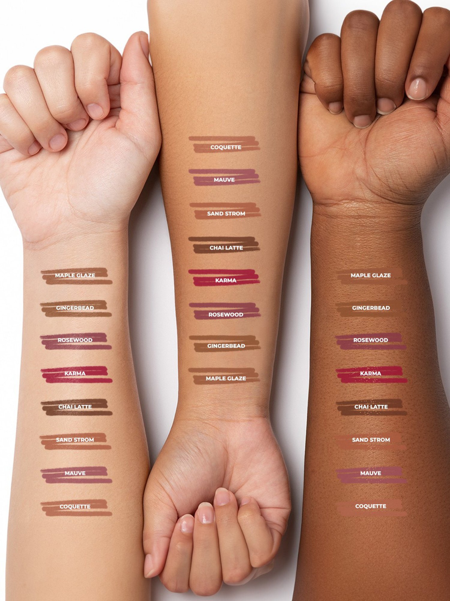 L.A. Girl Shockwave Nude Lip Liner Rosewood - 1.2 gm