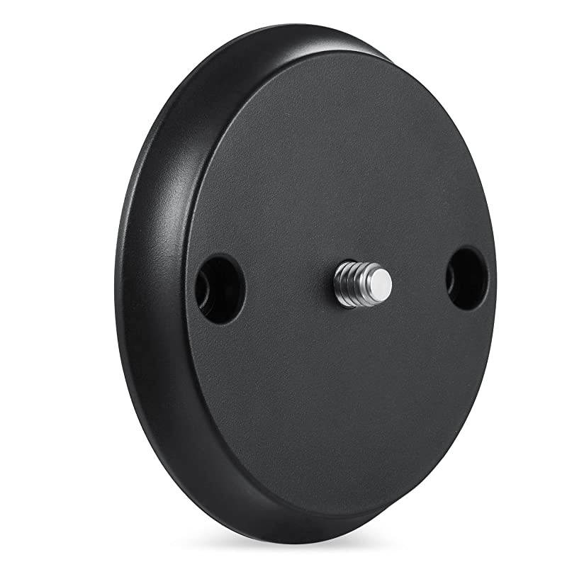 Wall Mount for Nest Cam IQ &ndash; Mount Your Nest Cam IQ with Screws onto Any Wall or Use The Strong Magnet to Mount The Camera onto Any Metallic Surface Without Tools or Wall Damage &ndash; by