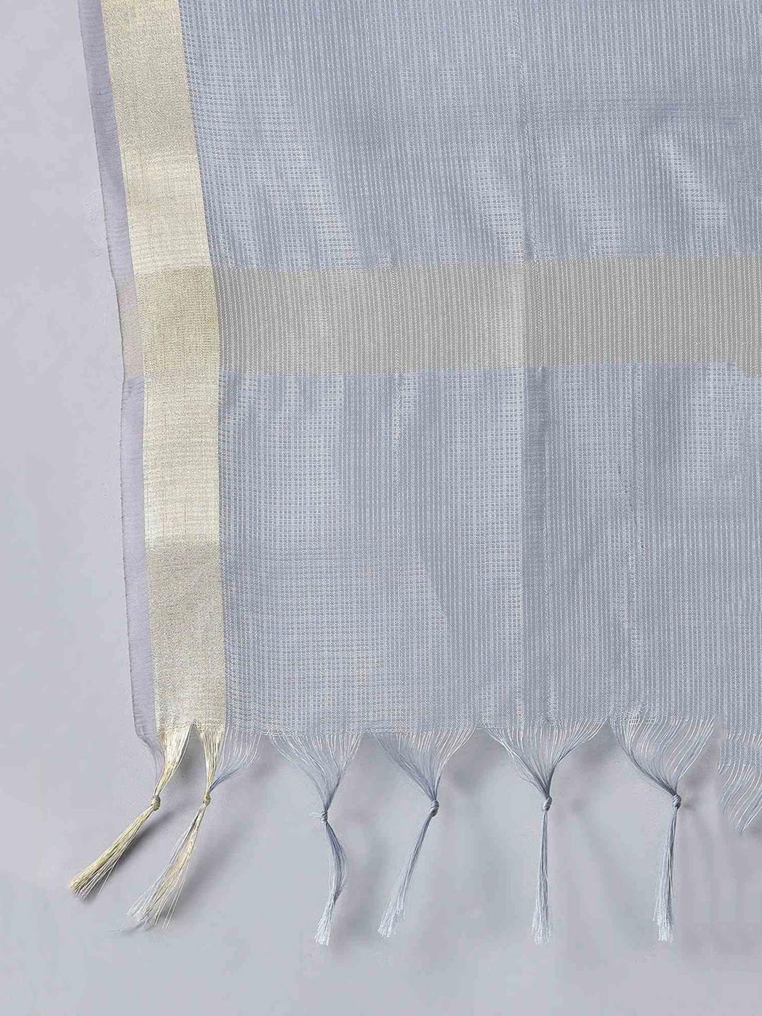 Aurelia Off White & Blue Kurta With Pant & Dupatta