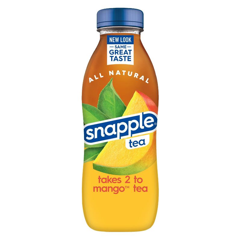 Snapple Takes 2 to Mango Tea - 16 fl oz Bottle