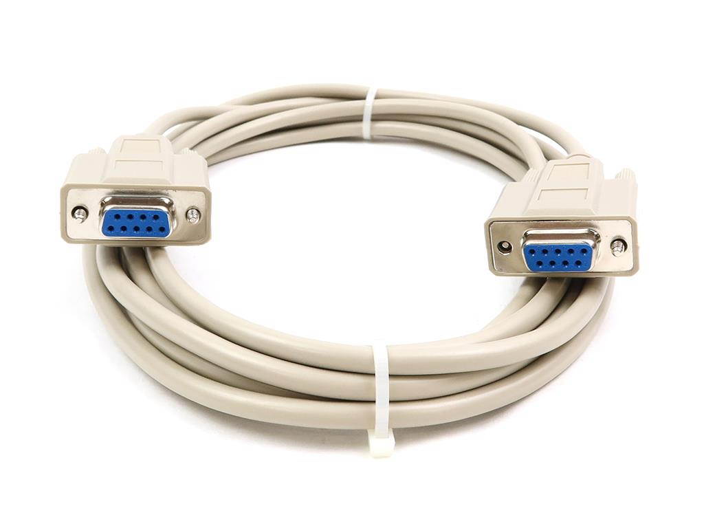 Genuine Original DB9 VGA Female 9 PIN TO 10FT Gray Cable Video Cables