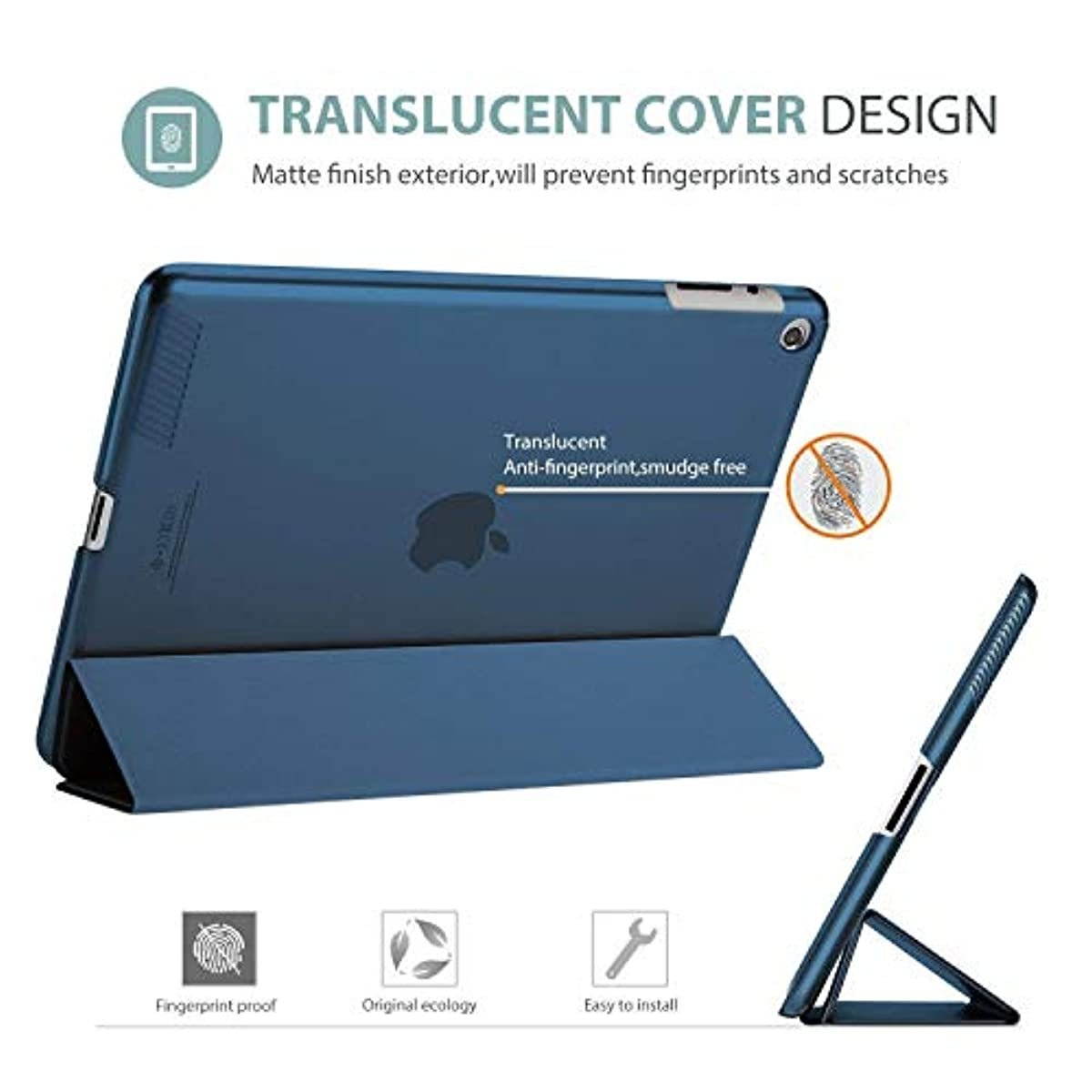 ProCase iPad 2 3 4 Slim Case (Old Model) Bundle with Stand Folio iPad 2 3 4 Case (Old Model)