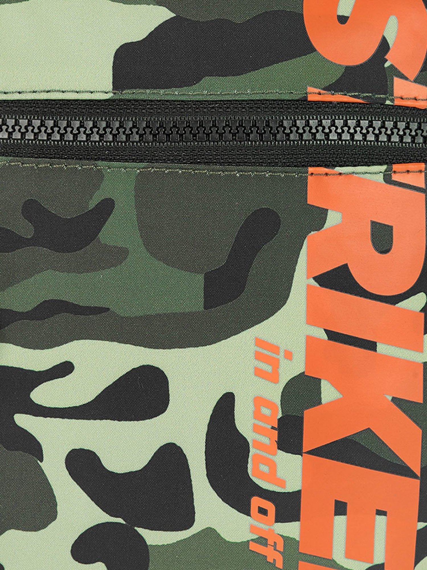 Ajile by Pantaloons Olive Camo Medium Cross Body Bag