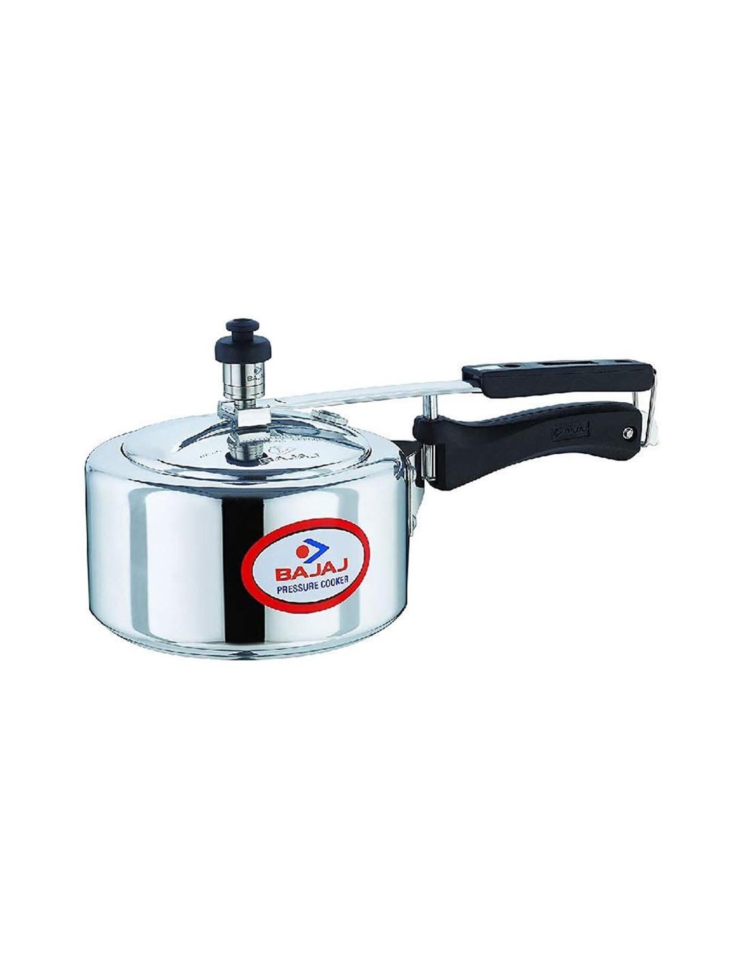 Bajaj PCX 42 Silver Aluminium 2 Ltr Pressure Cooker (ISI Certified) - Set of 1