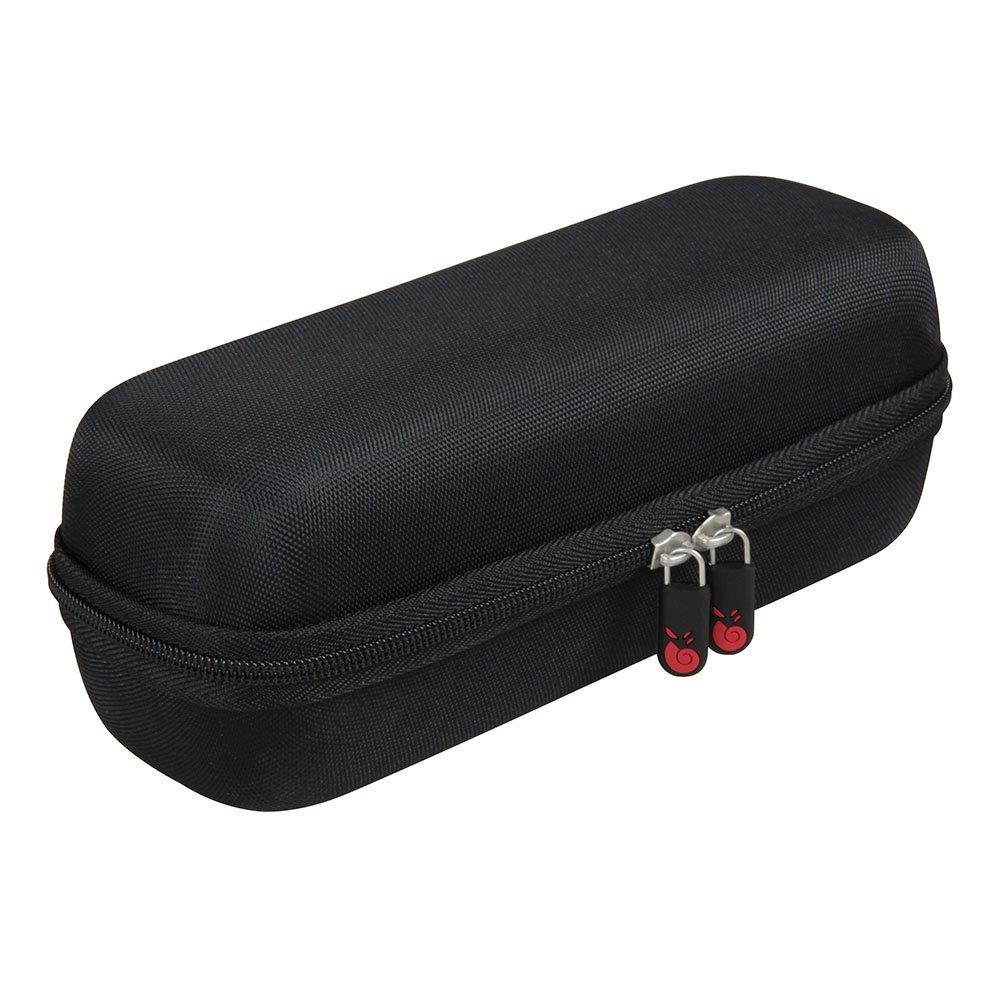 Hermitshell Hard EVA Travel Black Case Fits Mighty Rock/COWIN 6110 Bluetooth Speakers Portable Wireless Speaker