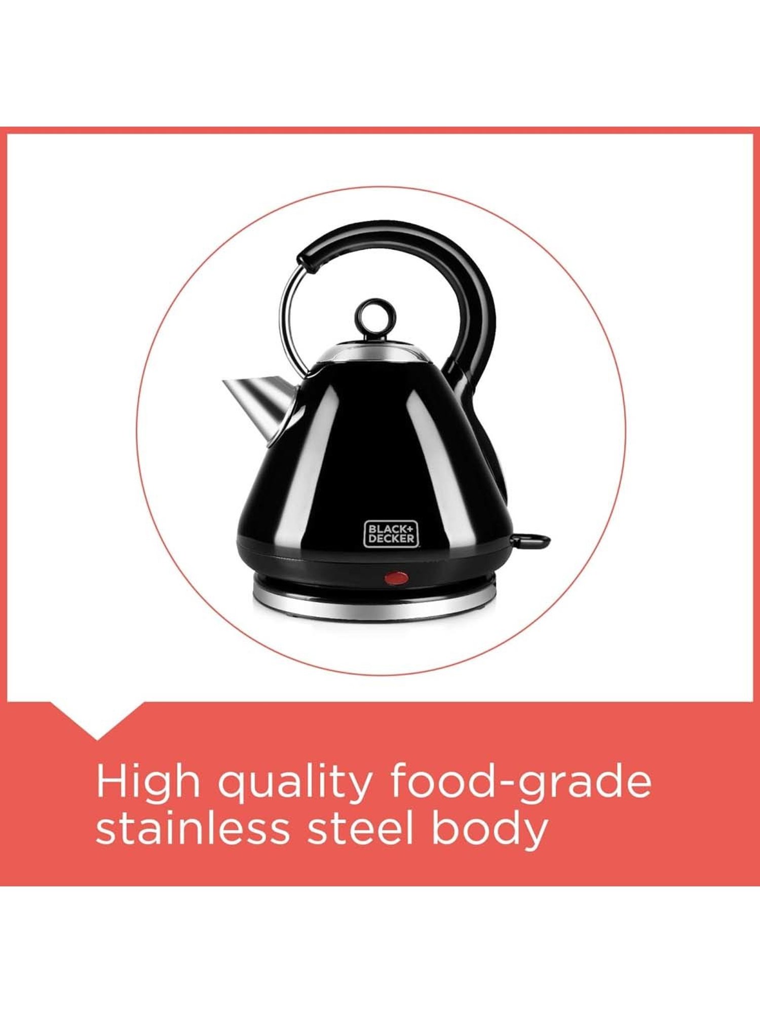 Inalsa 1400W 1.7L Electric Kettle