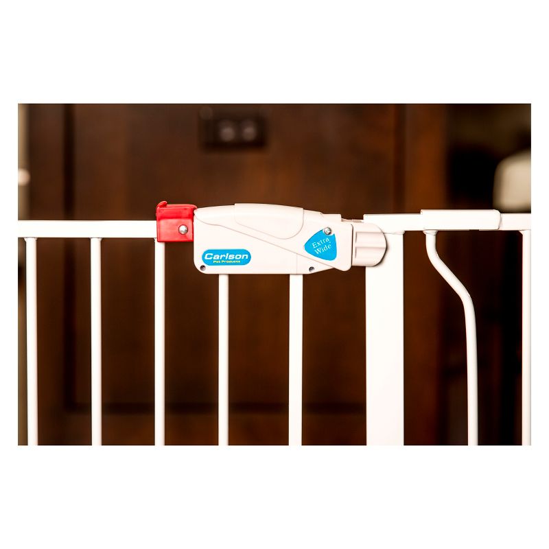 Carlson Extra Wide Cat and Dog Gate with Small Door