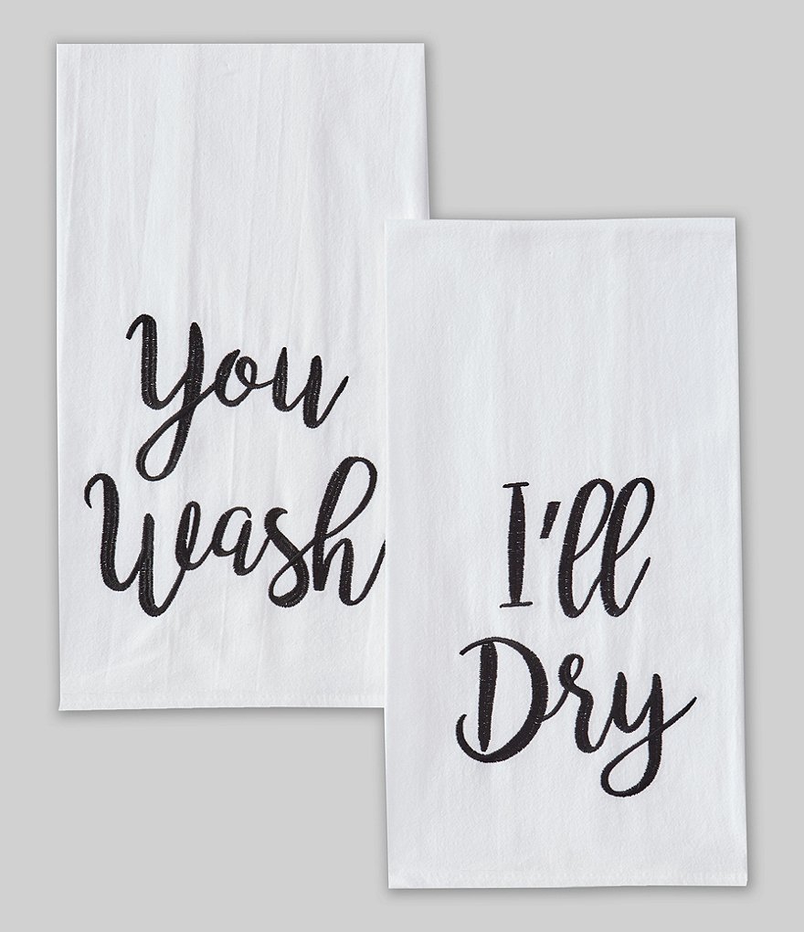 kate spade new york Spade Flower 2-Piece Dish Towel